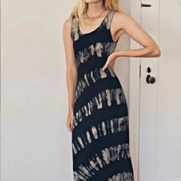 Anthropologie Saturday Sunday Aloe Tie Dye Dress - Picture 2 of 6